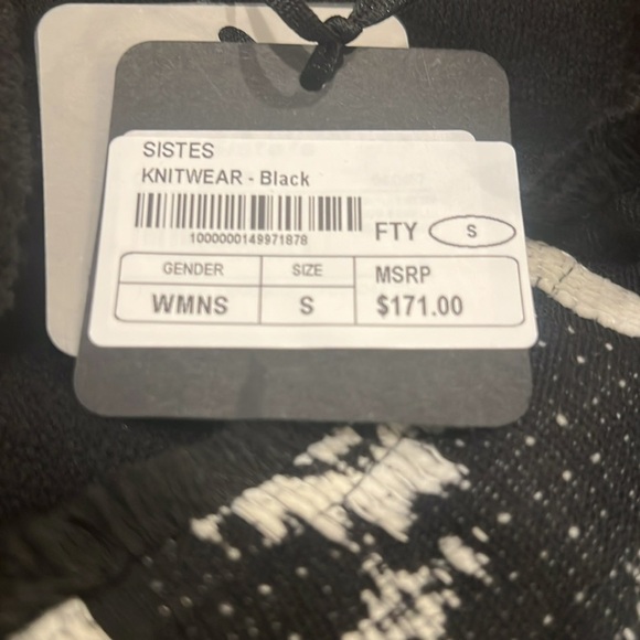 SISTE’S knitwear black cardigan - Picture 4 of 4